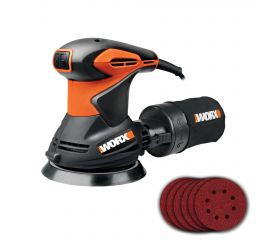 Worx WX652.1 - Lijadora rotorbital 300W 125mm
