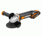 Worx WX803 - Amoladora 125mm 20V 2.0Ah+4.0Ah (2 bat)