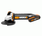 Worx WX803 - Amoladora 125mm 20V 2.0Ah+4.0Ah (2 bat)