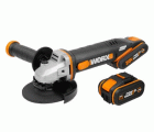 Worx WX803 - Amoladora 125mm 20V 2.0Ah+4.0Ah (2 bat)