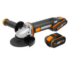 Worx WX803 - Amoladora 125mm 20V 2.0Ah+4.0Ah (2 bat)