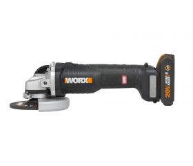 Worx WX812 - Amoladora Brushless 125mm 20V 4.0Ah (1 bat)