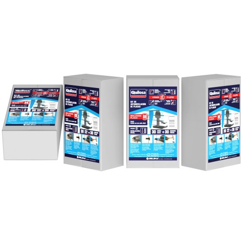 Kit de Autonivelación de Placas 30 piezas + 30 piezas
