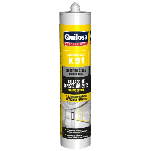 ORBASIL K 91 Silicona Ácida 300 ml blanco