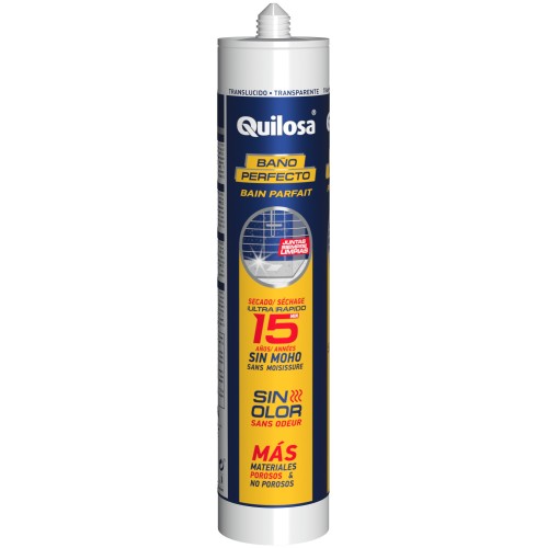 Silicona Baño Perfecto 280 ml transparente