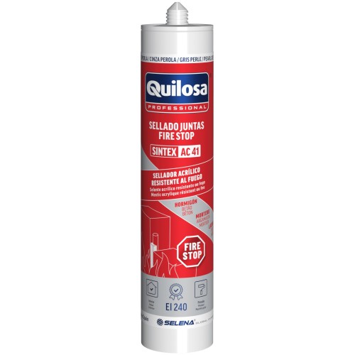 AC 41 Sellador AcrílicoFire Stop 300 ml gris perla