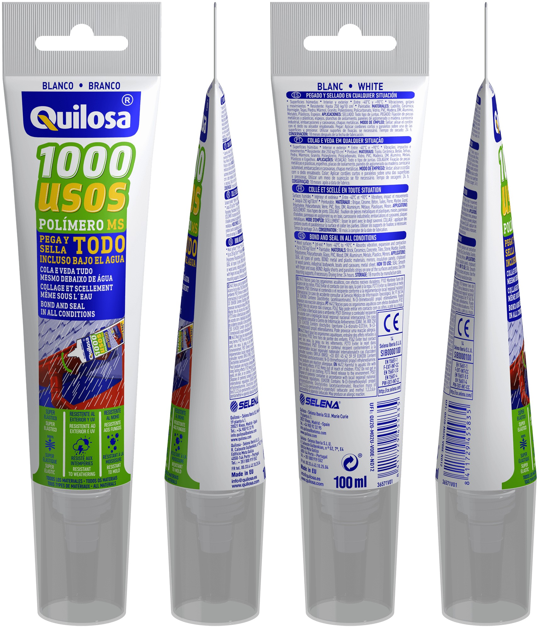 1000 USOS Polímero MS