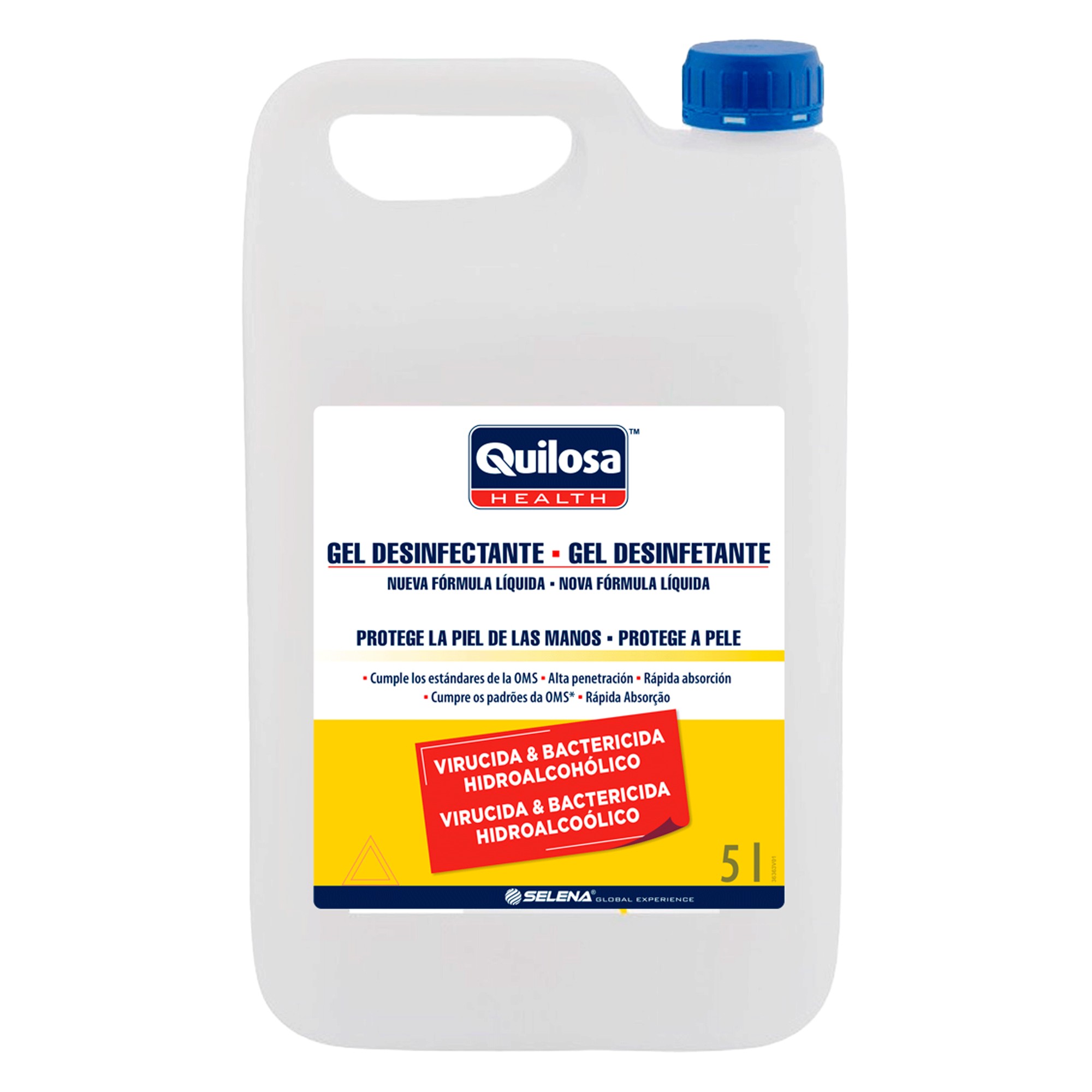 Gel Desinfectante de Manos 5 l transparente