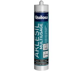 AKLESIL Uso General Silicona Ácida 280 ml blanco