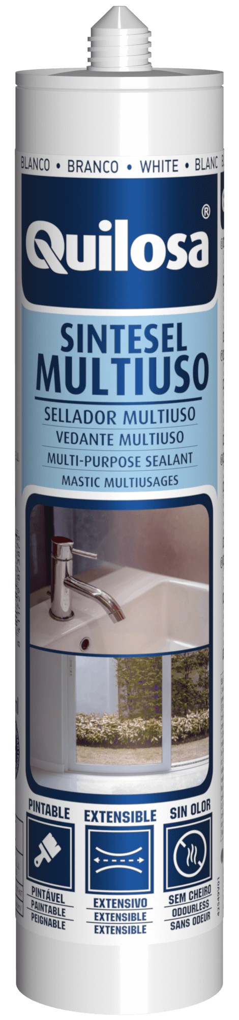 SINTESEL Sellador Multiuso 300 ml blanco