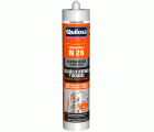 ORBASIL Silicona N-26 para ventanas y fachadas 600 ml gris