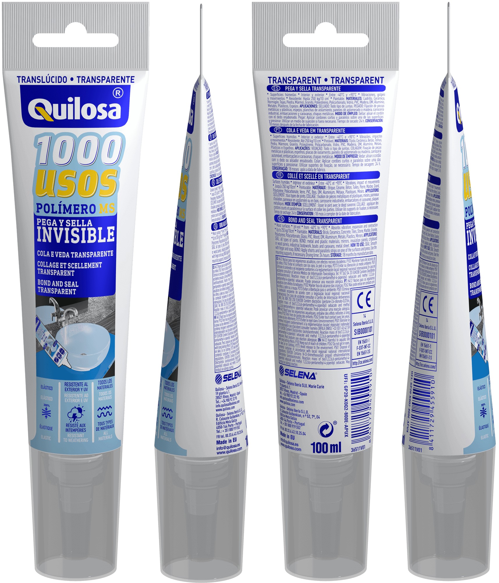 1000 USOS Polímero MS