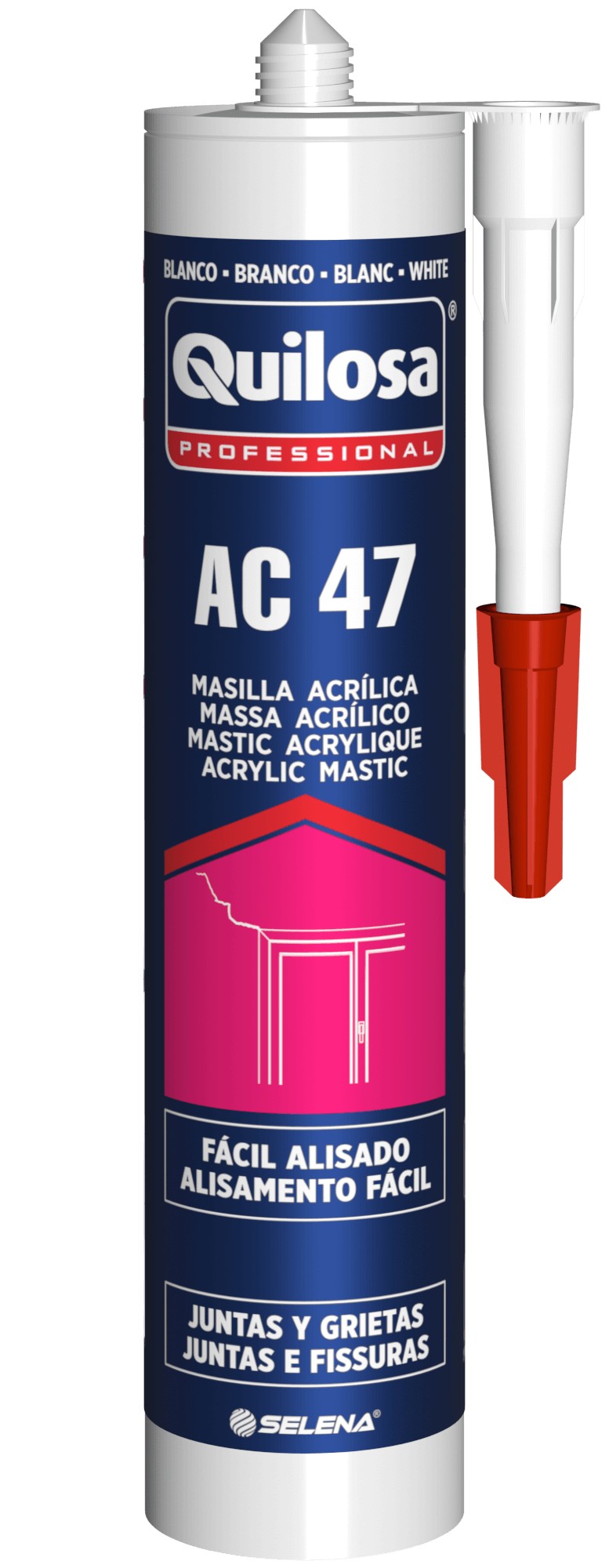 AC 47 Masilla Acrílica 300 ml blanco