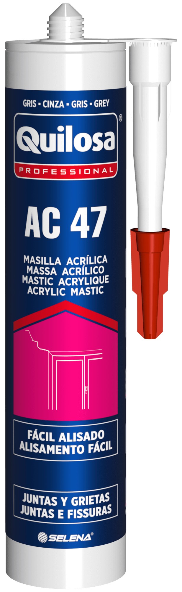 AC 47 Masilla Acrílica 300 ml gris