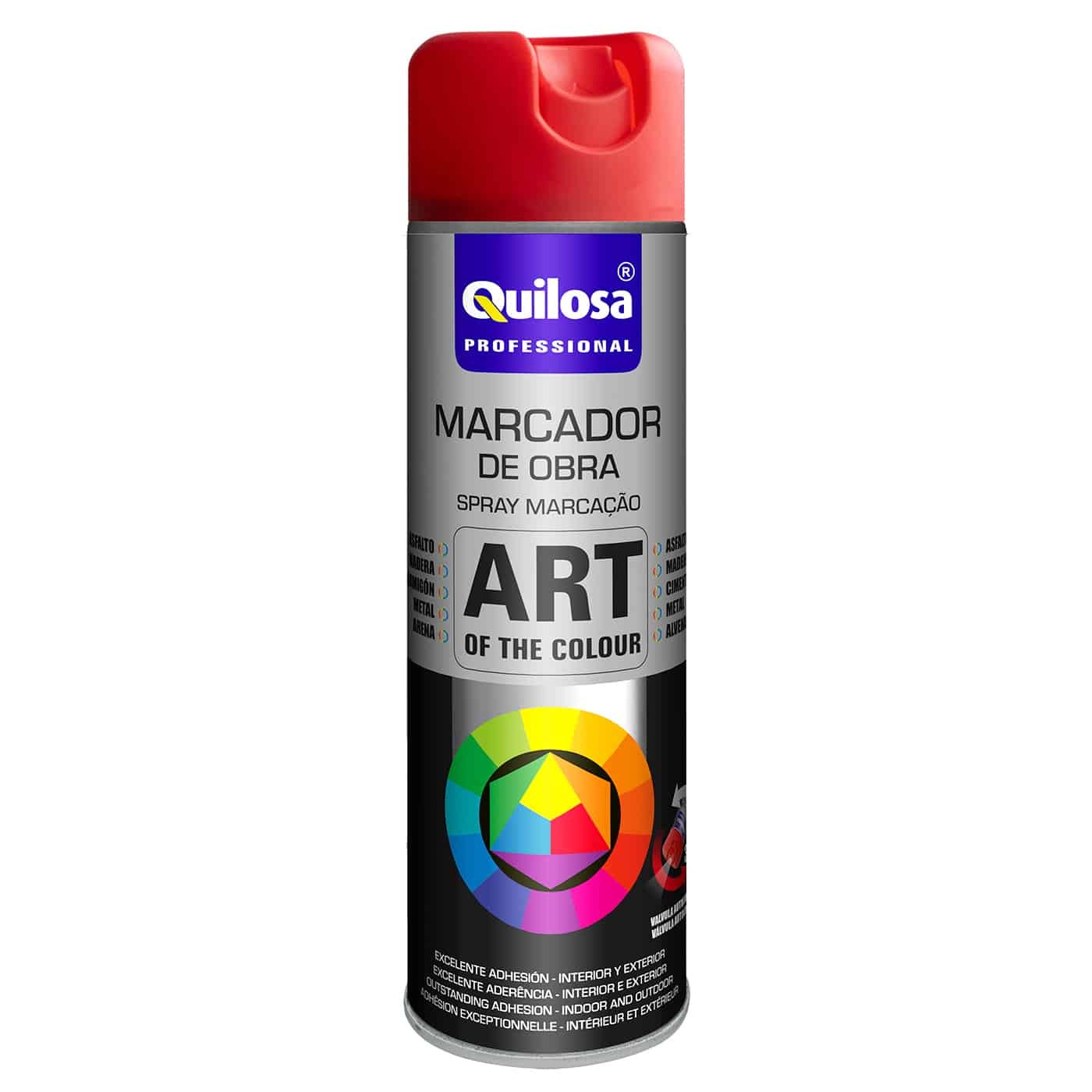 ART OF THE COLOUR Marcador de Obra 600 ml rojo