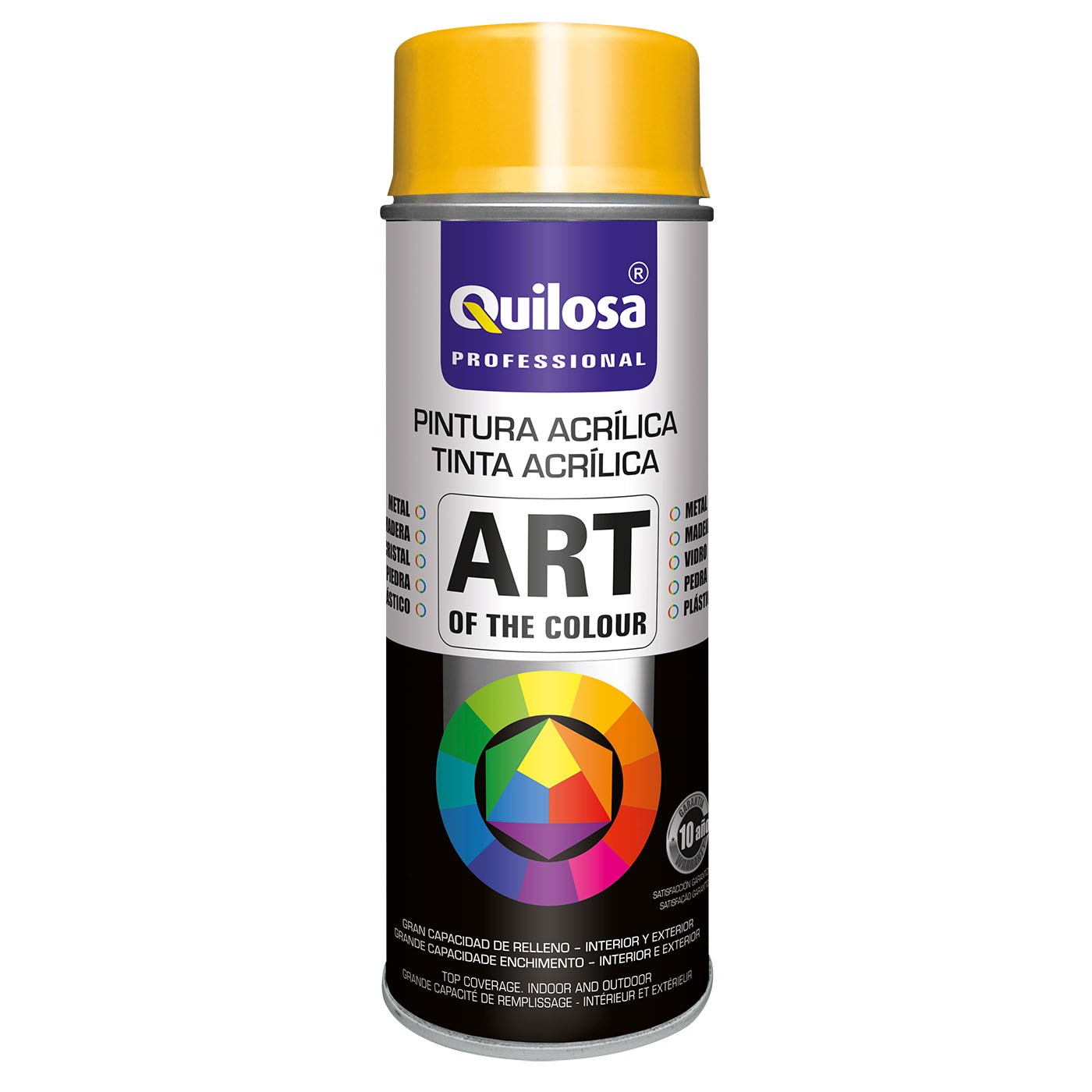 ART OF THE COLOUR Pintura Acrílica 400 ml RAL 1023 amarillo tráfico
