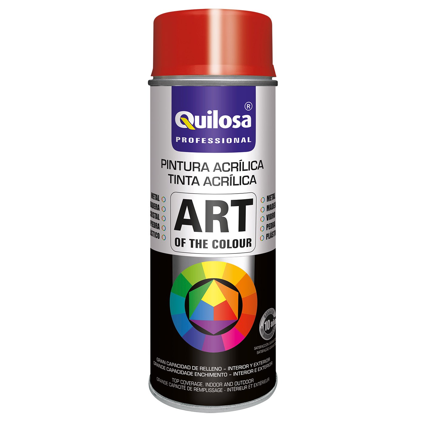 ART OF THE COLOUR Pintura Acrílica 400 ml RAL 3020 rojo tráfico