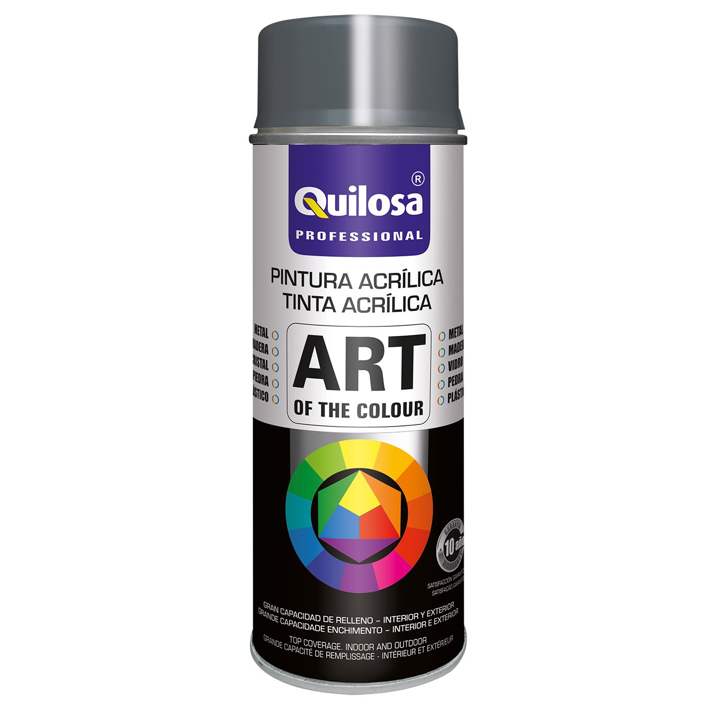 ART OF THE COLOUR Pintura Acrílica 400 ml RAL 7011 gris hierro