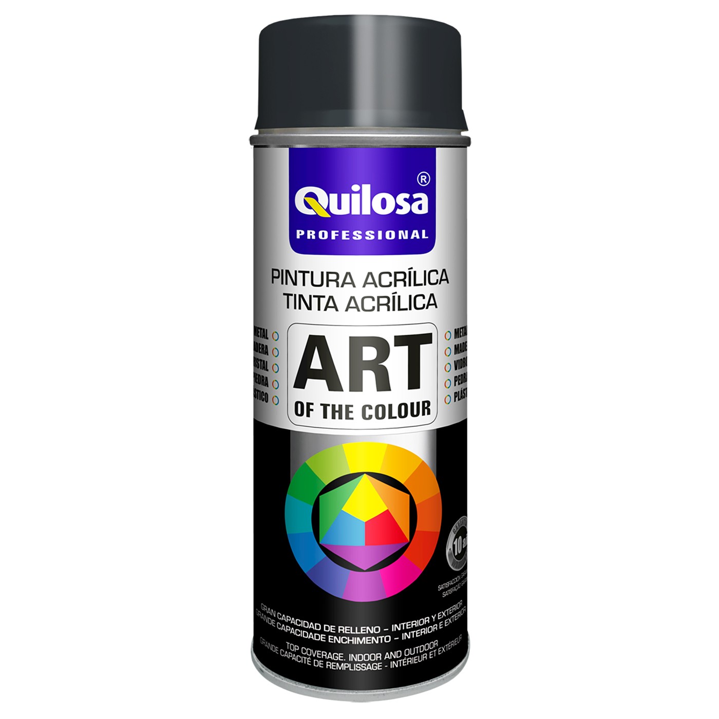 ART OF THE COLOUR Pintura Acrílica 400 ml RAL 7021 gris negruzco