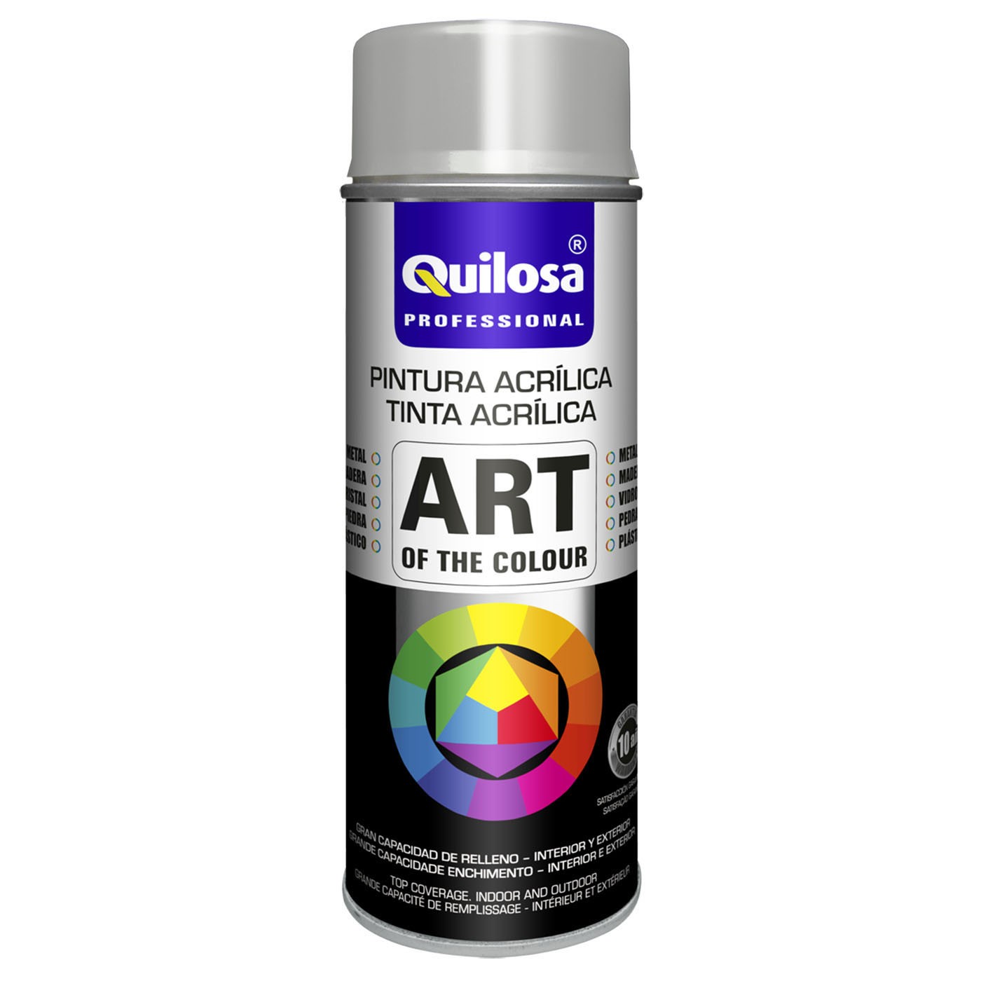 ART OF THE COLOUR Pintura Acrílica 400 ml RAL 7042 gris tráfico A
