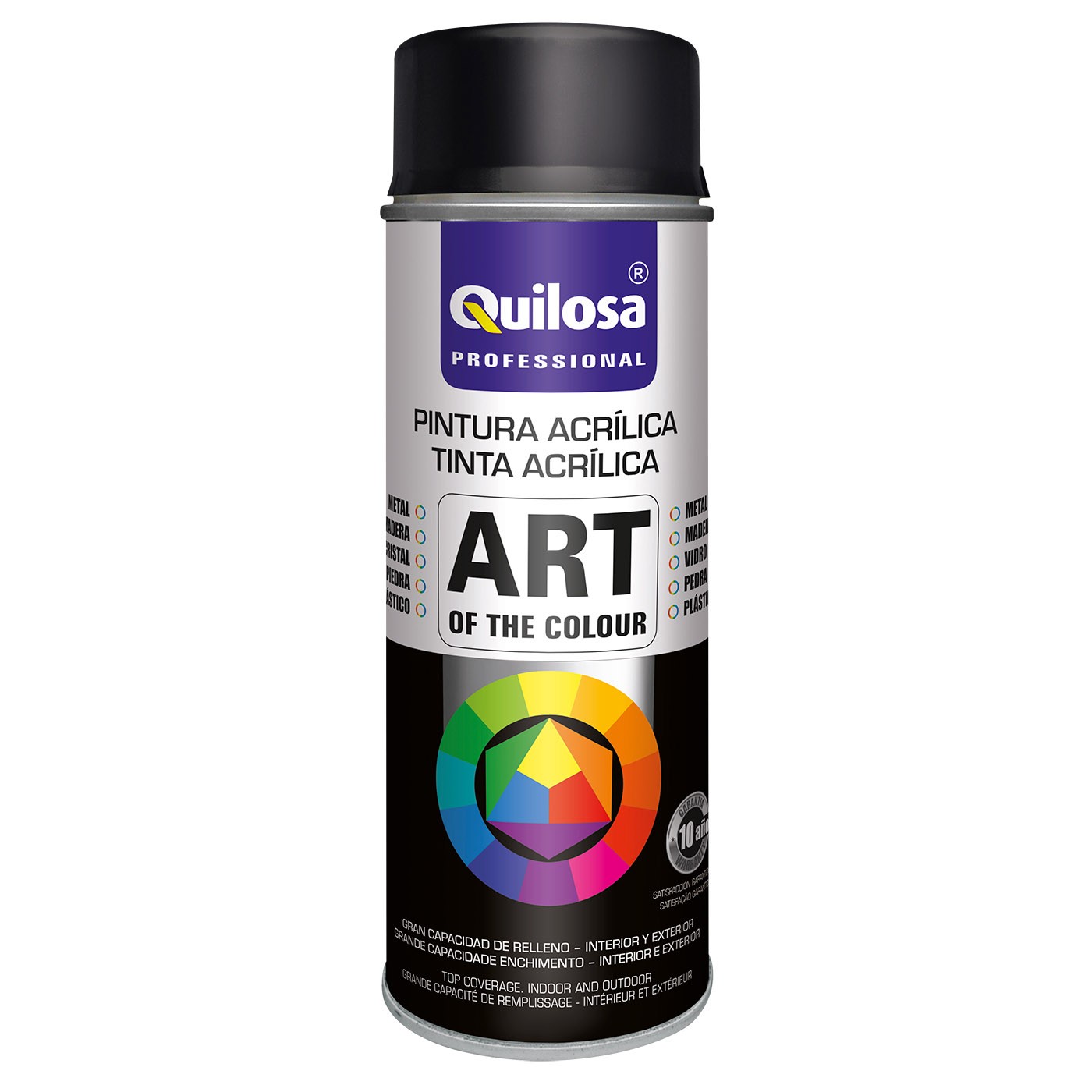 ART OF THE COLOUR Pintura Acrílica 400 ml RAL 9005 negro brillante
