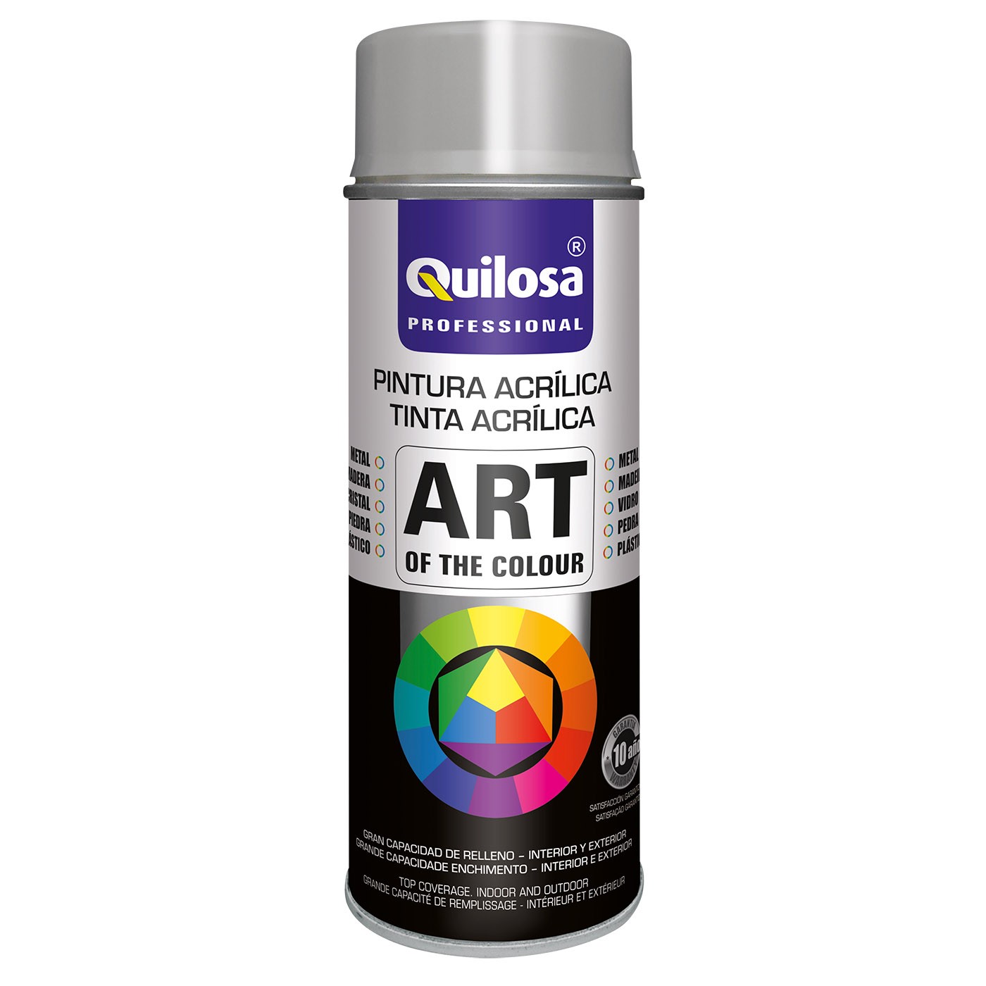 ART OF THE COLOUR Pintura Acrílica 400 ml RAL 9006 aluminio blanco