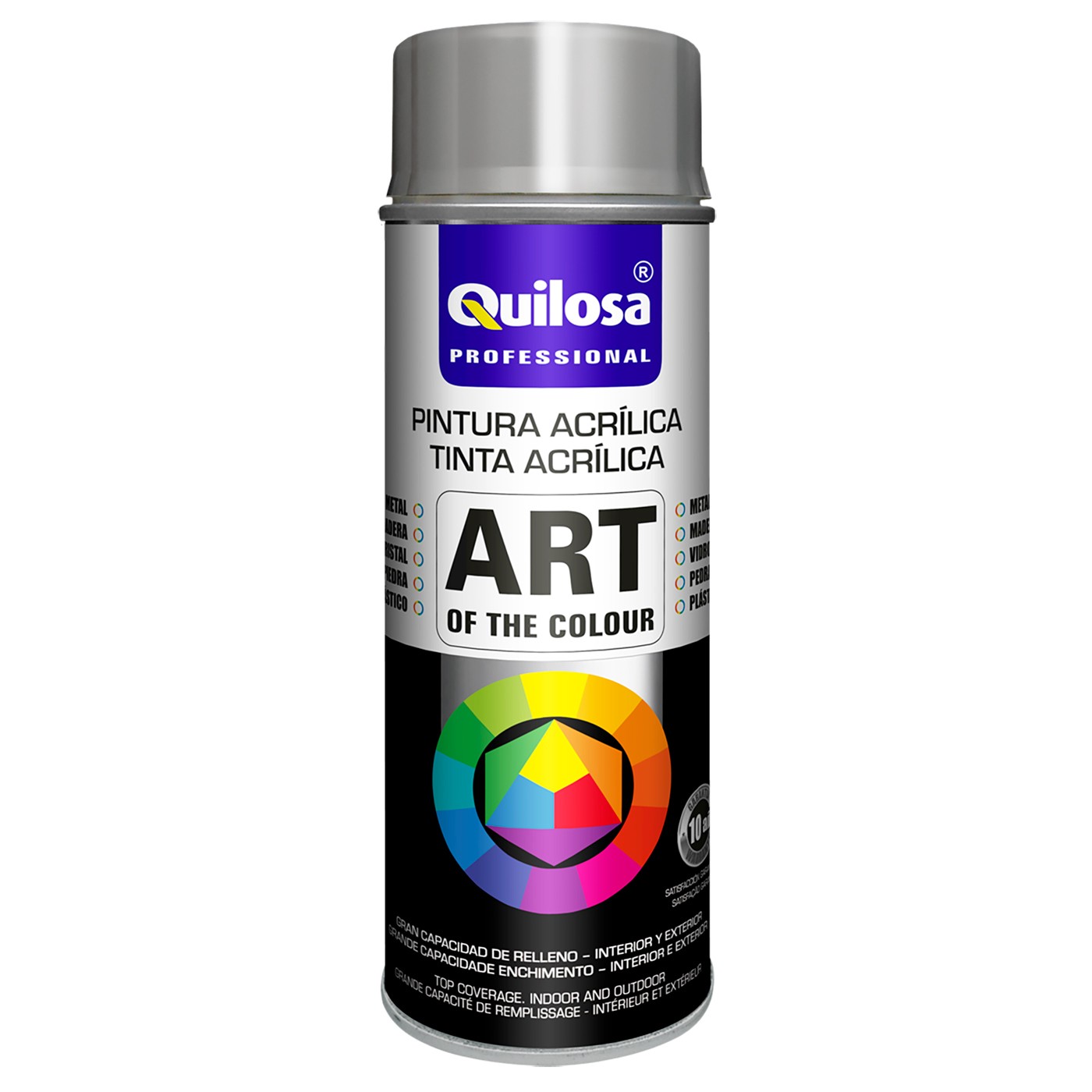 ART OF THE COLOUR Pintura Acrílica 400 ml RAL 9007 aluminio gris