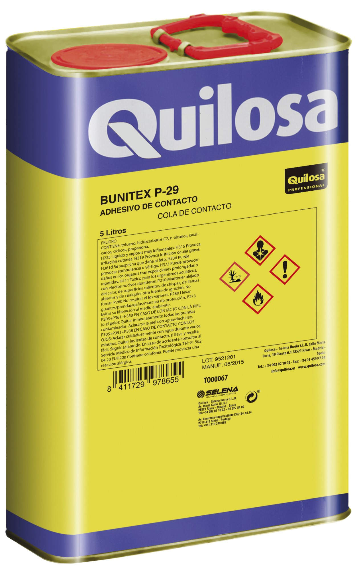 BUNITEX P-29 Adhesivo de Contacto