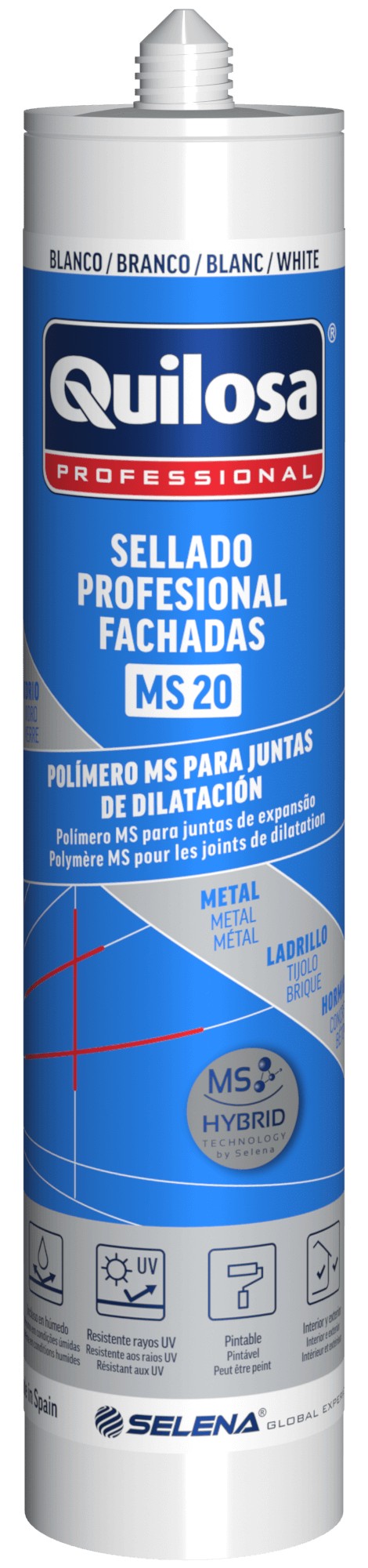 MS 20 Sellado Profesional Fachadas 300 ml blanco