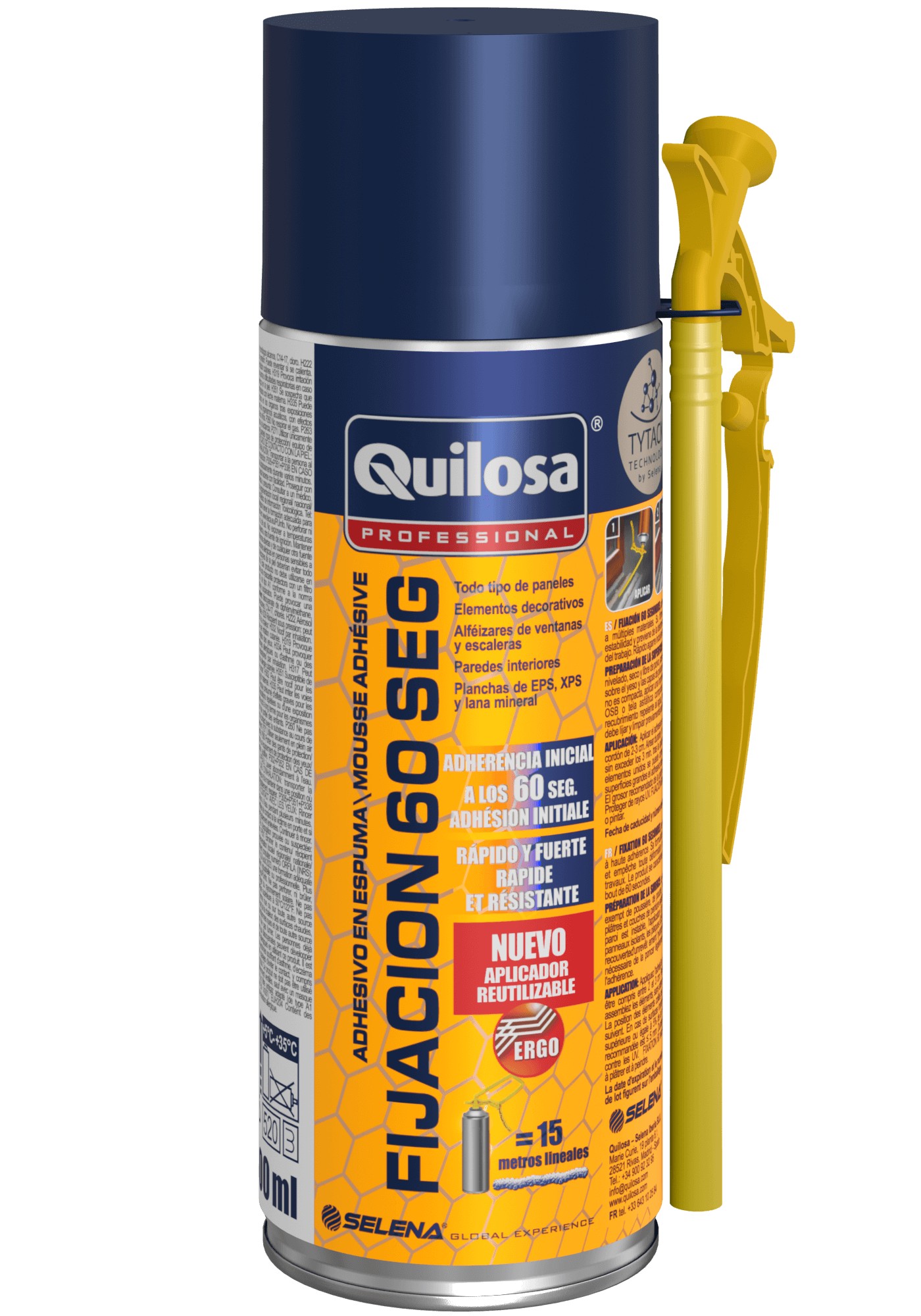 ORBAFOAM Fijación 60 Segundos Cánula Ergo