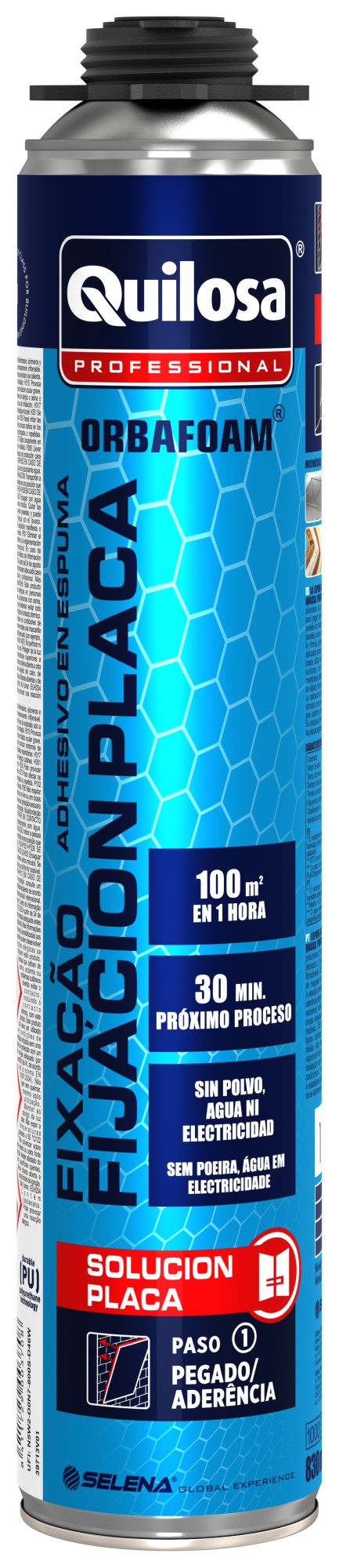 ORBAFOAM Fijación Placa Adhesivo en Espuma