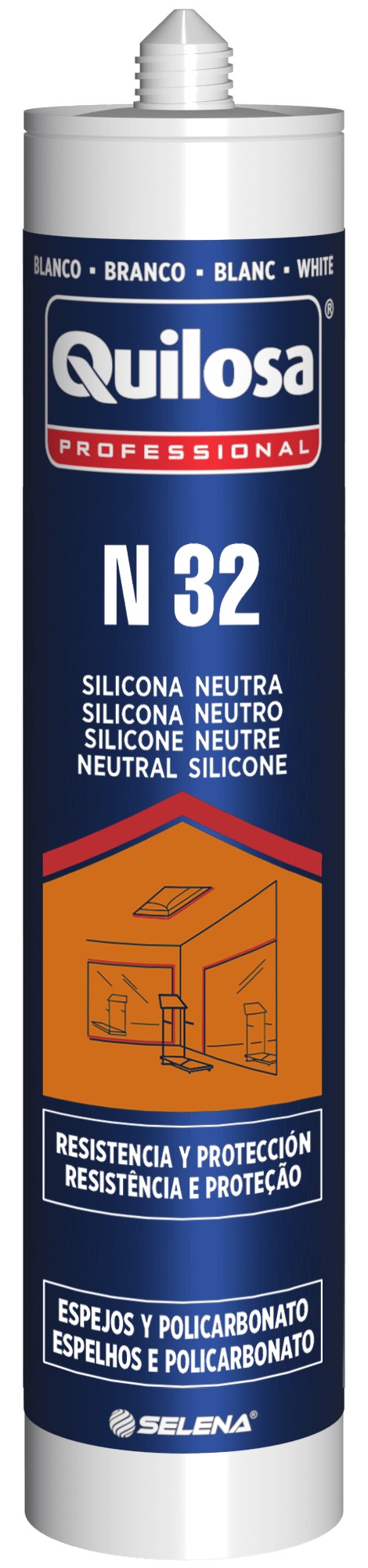 N 32 Silicona Neutra Espejos y Policarbonato