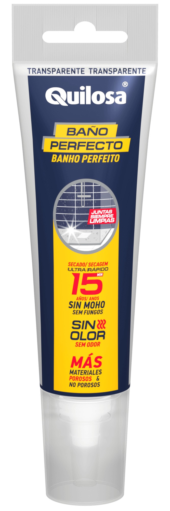 Silicona Baño Perfecto 100 ml transparente
