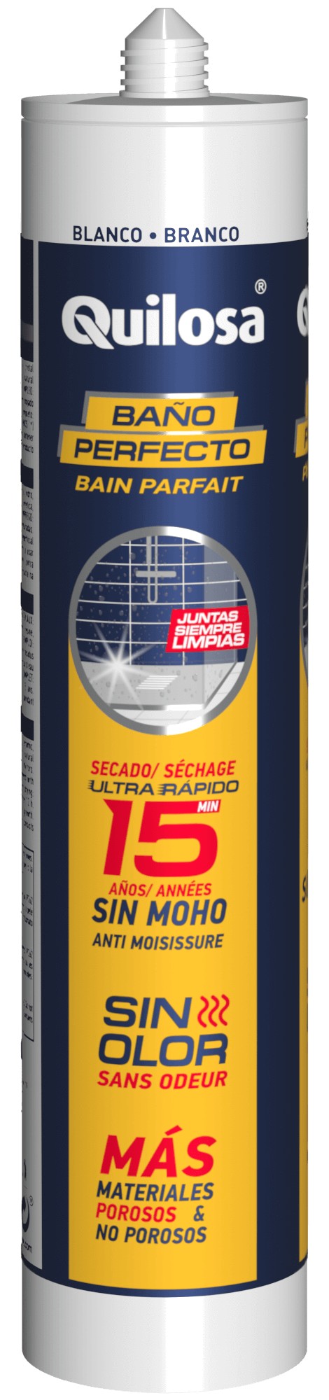 Silicona Baño Perfecto 280 ml blanco