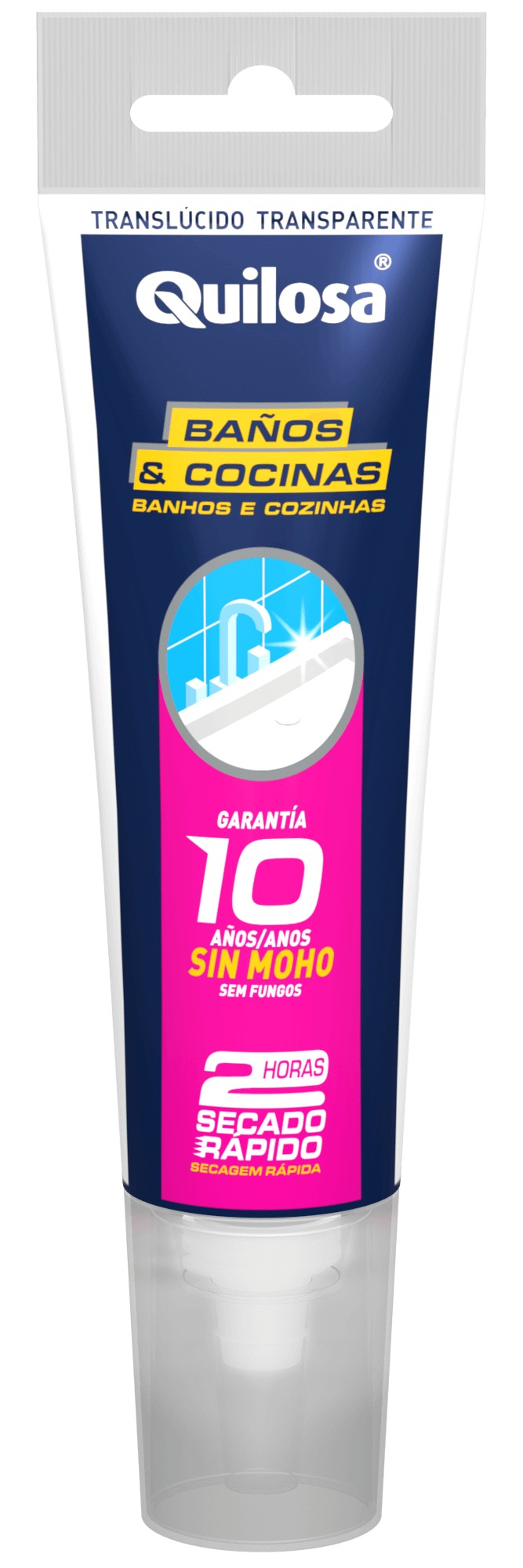 Silicona Baños y Cocinas 100 ml transparente