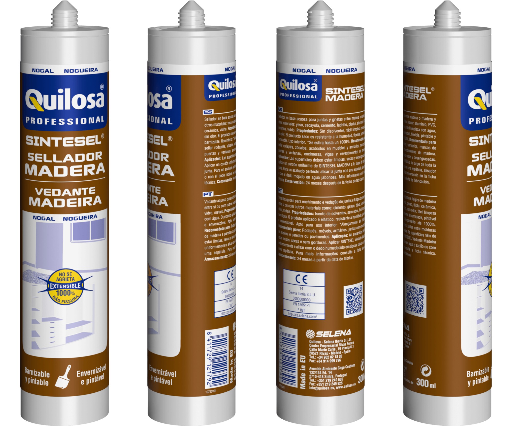 SINTESEL Madera 300 ml nogal