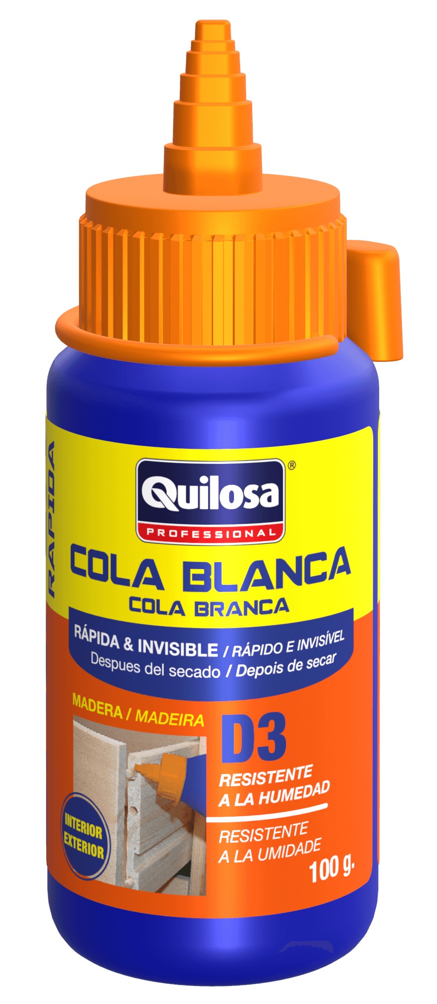 UNIFIX RÁPIDA Cola Blanca 100 g translúcido