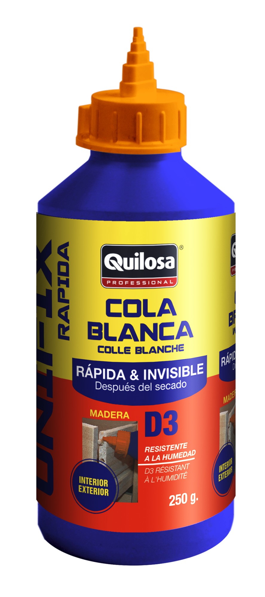 UNIFIX RÁPIDA Cola Blanca 250 g translúcido