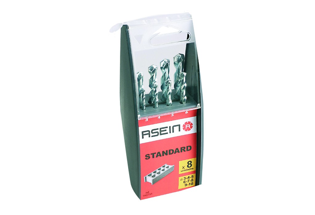 BROCA WIDIA STANDARD 265 ESTUCHE POLY.8BR.