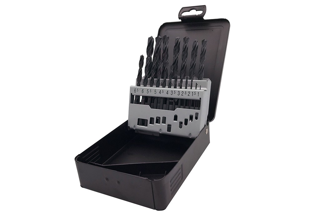 BROCA HSS DIN338 ESTUCHE METAL 25BR.