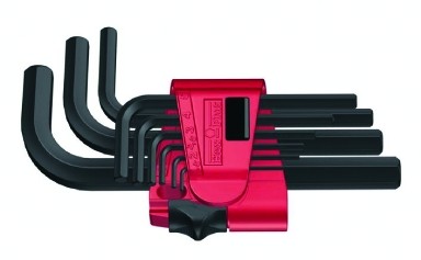 LLAVES HEXAGONALES NEGRAS JGO DE 9 LLAVES