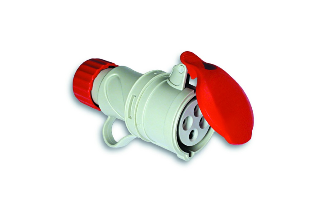 CEE BASE 3P+T 380V 16A ROJO IP44