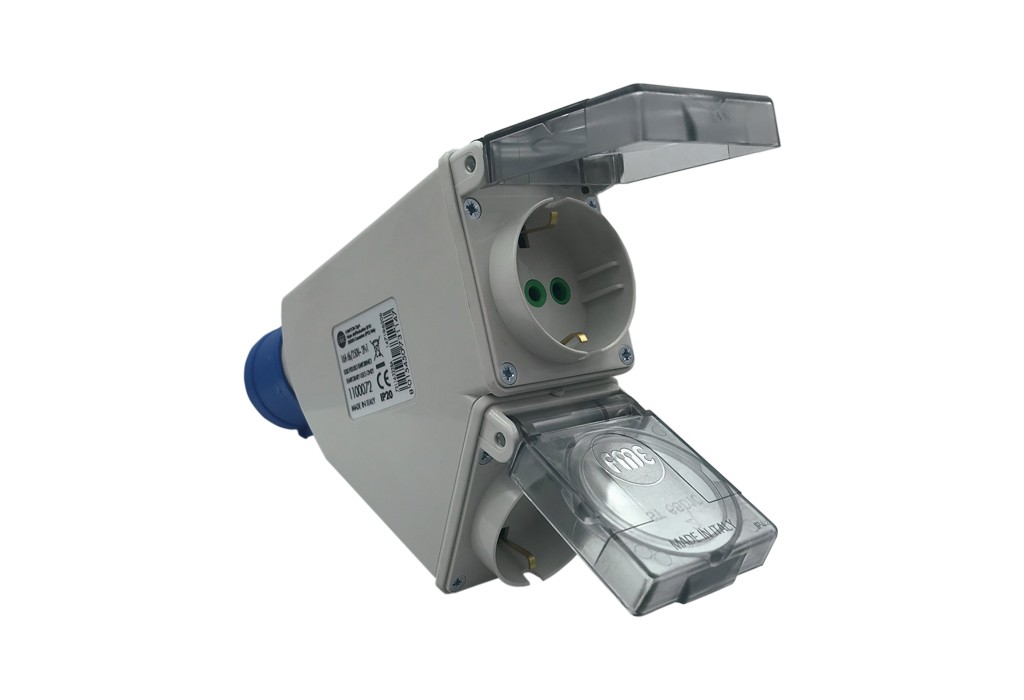 CEE ADAPT CETAC 2P+T A 2 SCKO IP44