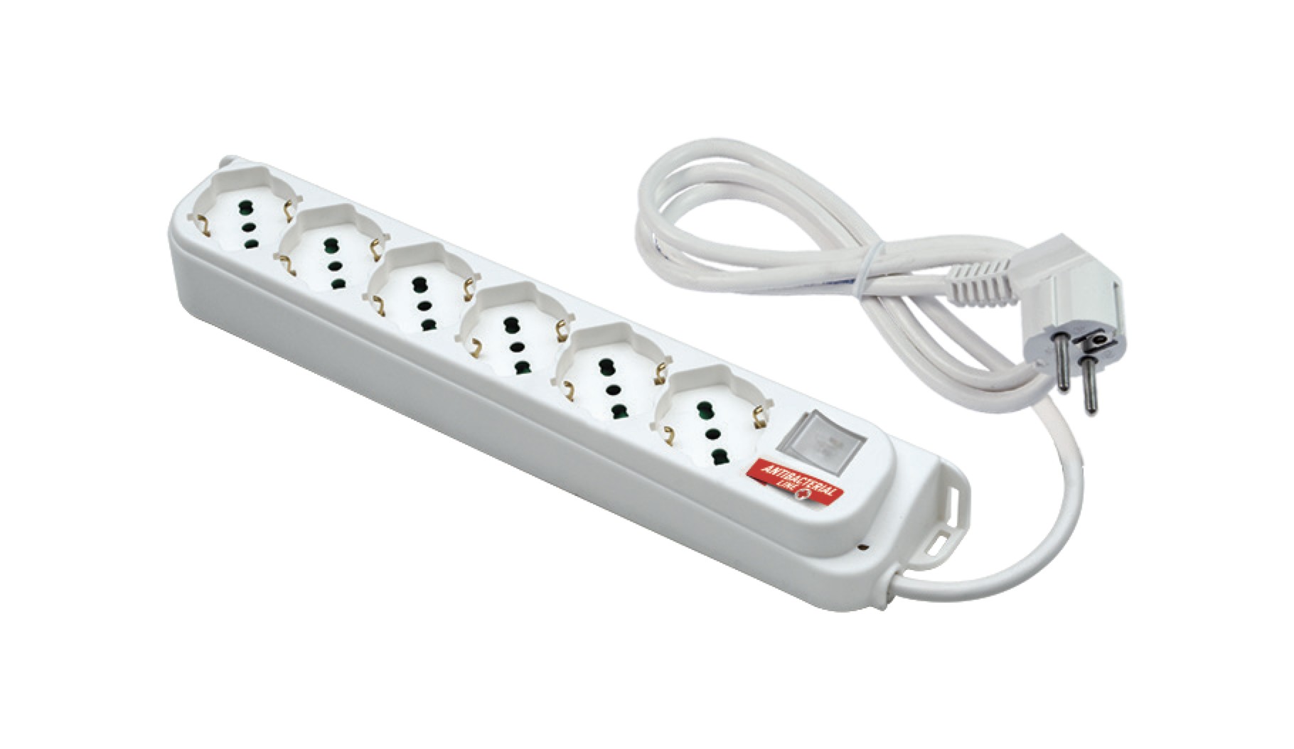 MULTIENCHUFE ANTIVIRUS 6B+INT+1,5MBL