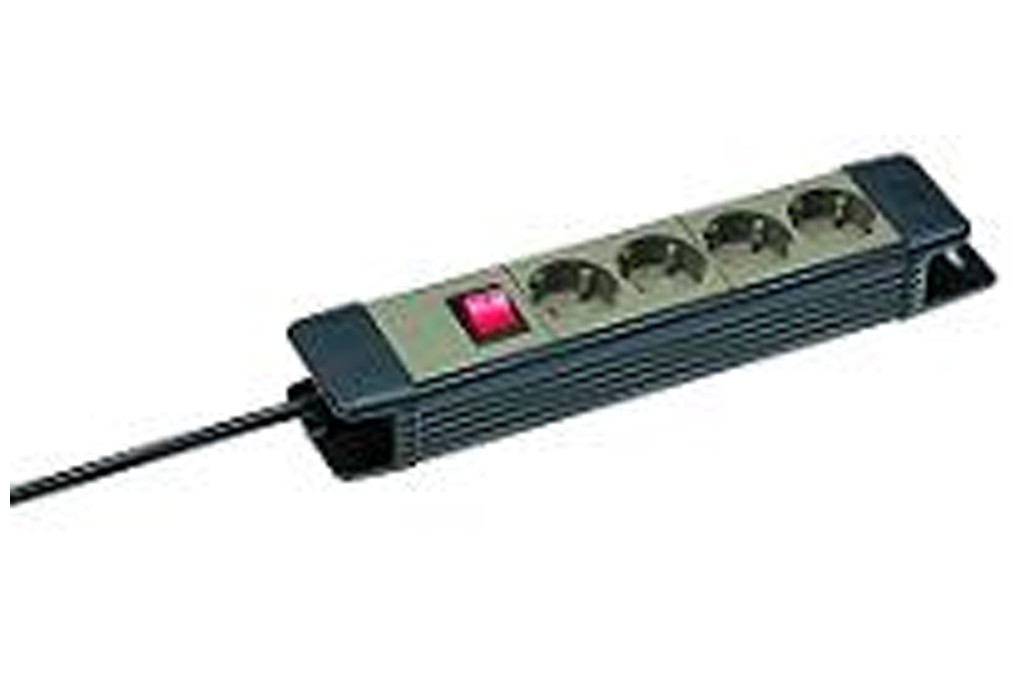 ENCHUFE PREMIUM 4B+INT+1,8M N/AR