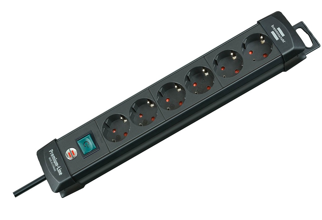 ENCHUFE PREMIUM 6B+INT+3M NEG/NE