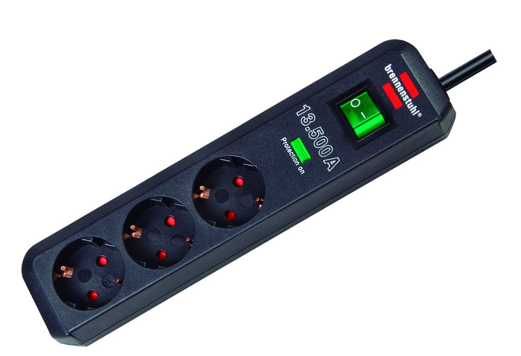 ENCHUFE PROTEC 3B+IN+1,5M 13500A