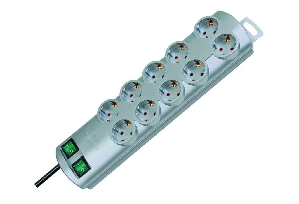 ENCHUFE PRIMERA 10B+2INT+2M PLAT