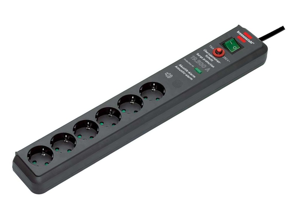 ENCHUFE PROTEC 6B+3M 19.500A NEG