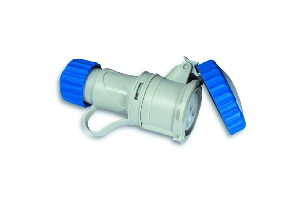 CEE BASE 2P+T 220V 63A AZUL IP67